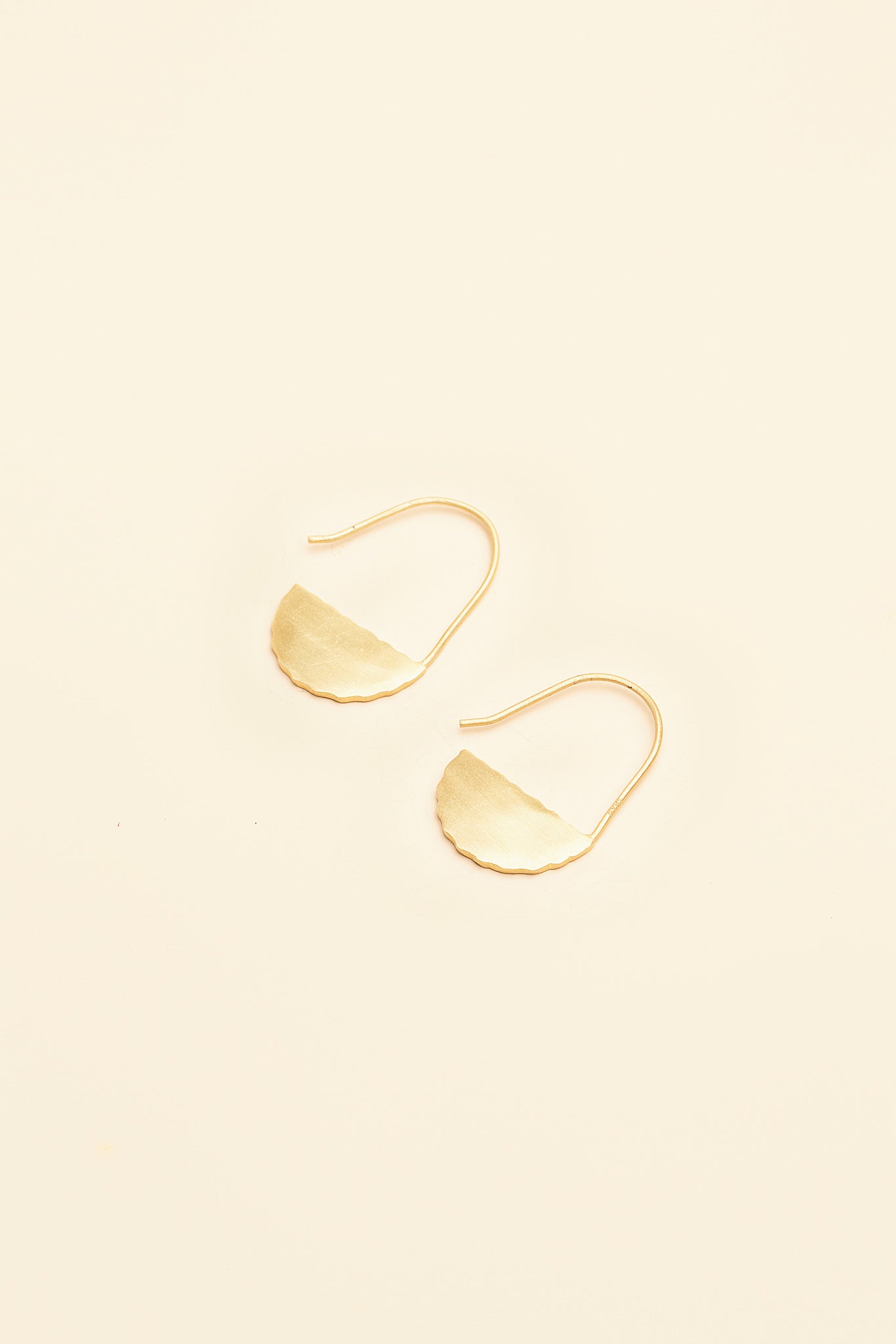 Toina 18K Recycled Fine Gold Plated Earrings - 925 Silver Posts