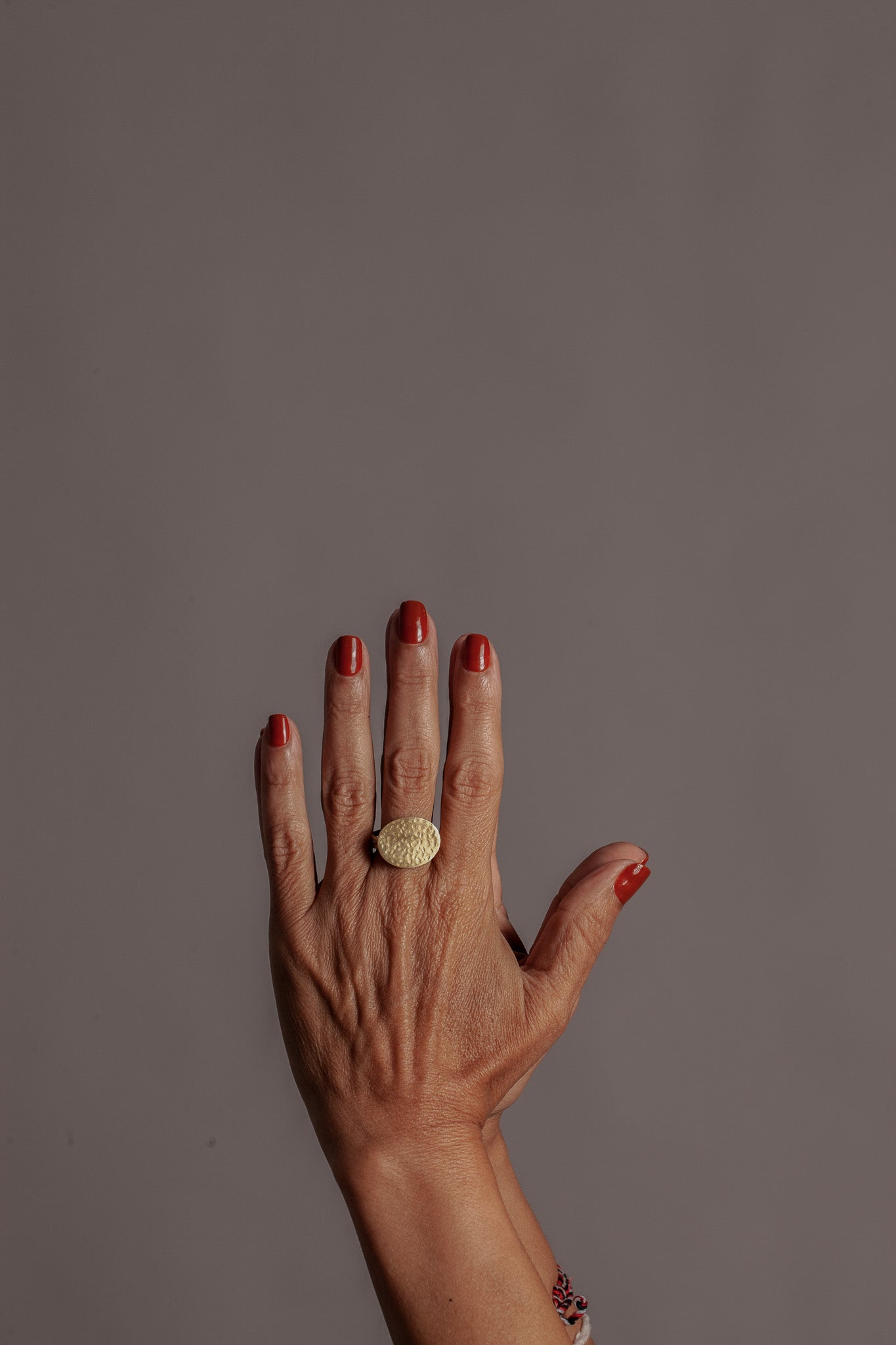 Teta 18K Recycled Fine Gold Plated Ring