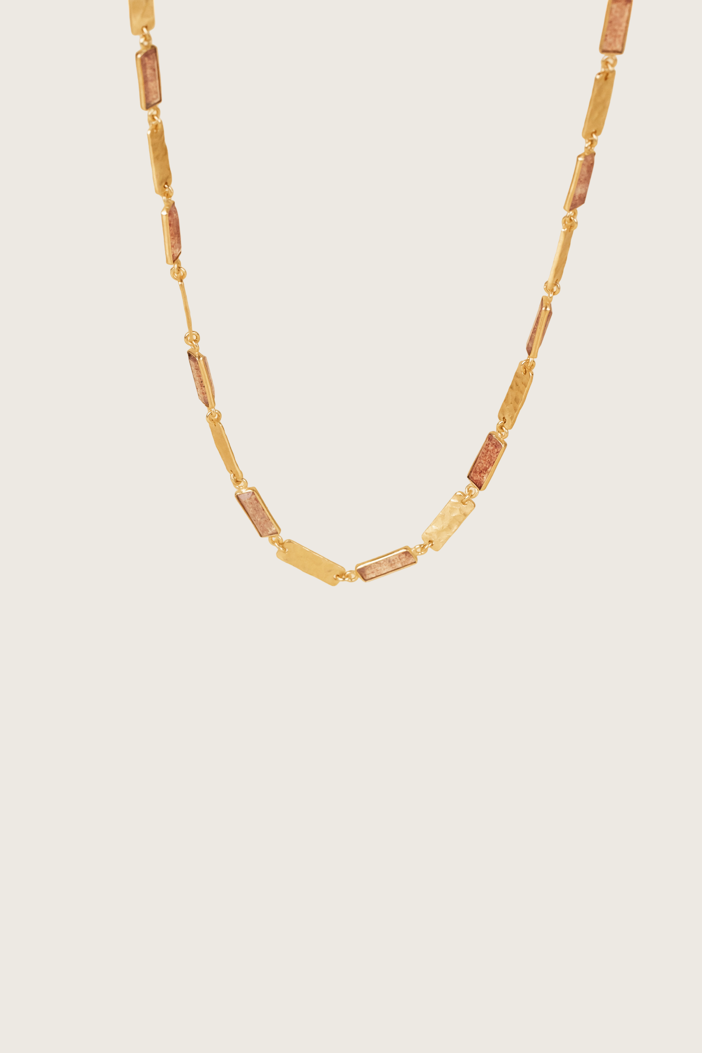 Fiora 18K Recycled Fine Gold Plated Green Tourmaline Necklace