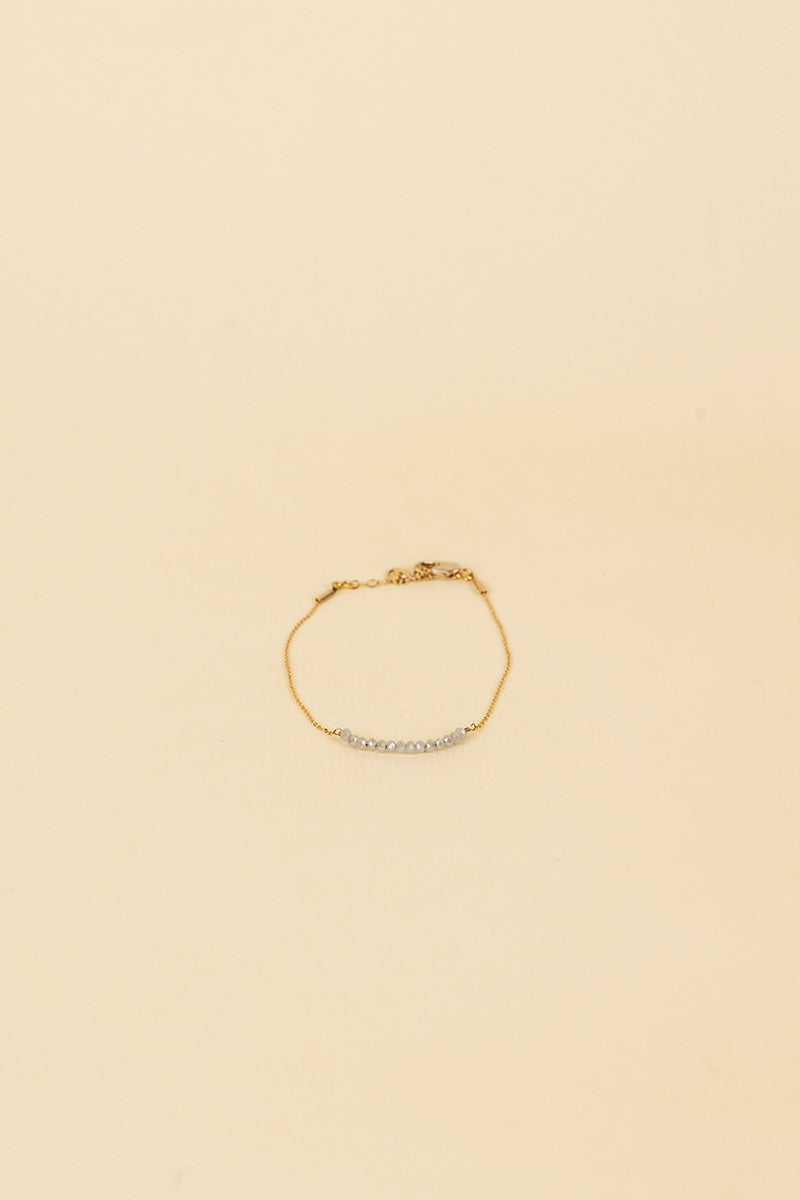 Osja 14K Gold Inlay Labradorite Bracelet