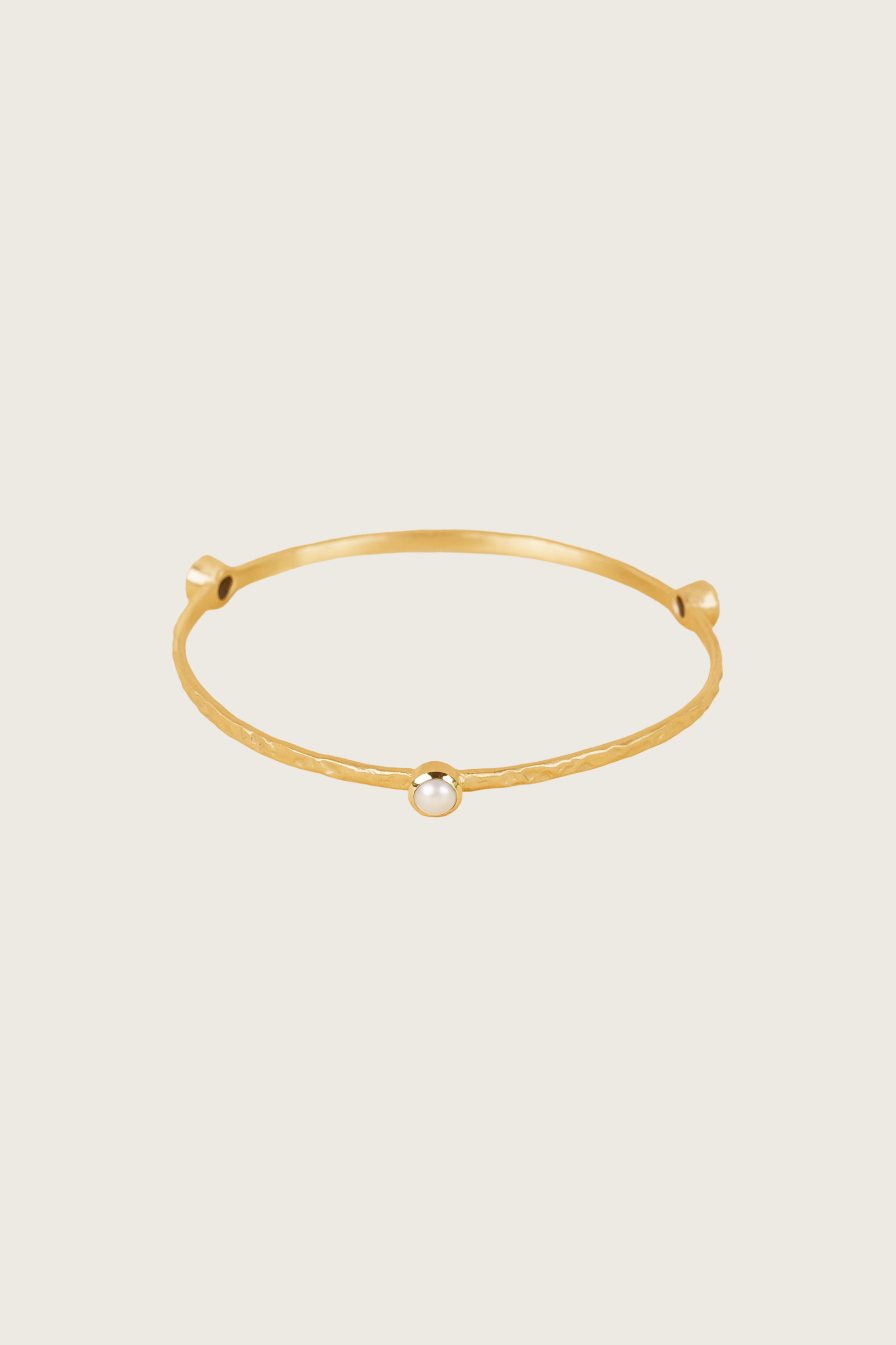 Amara 18K Recycled Fine Gold Plated Pearl Bracelet