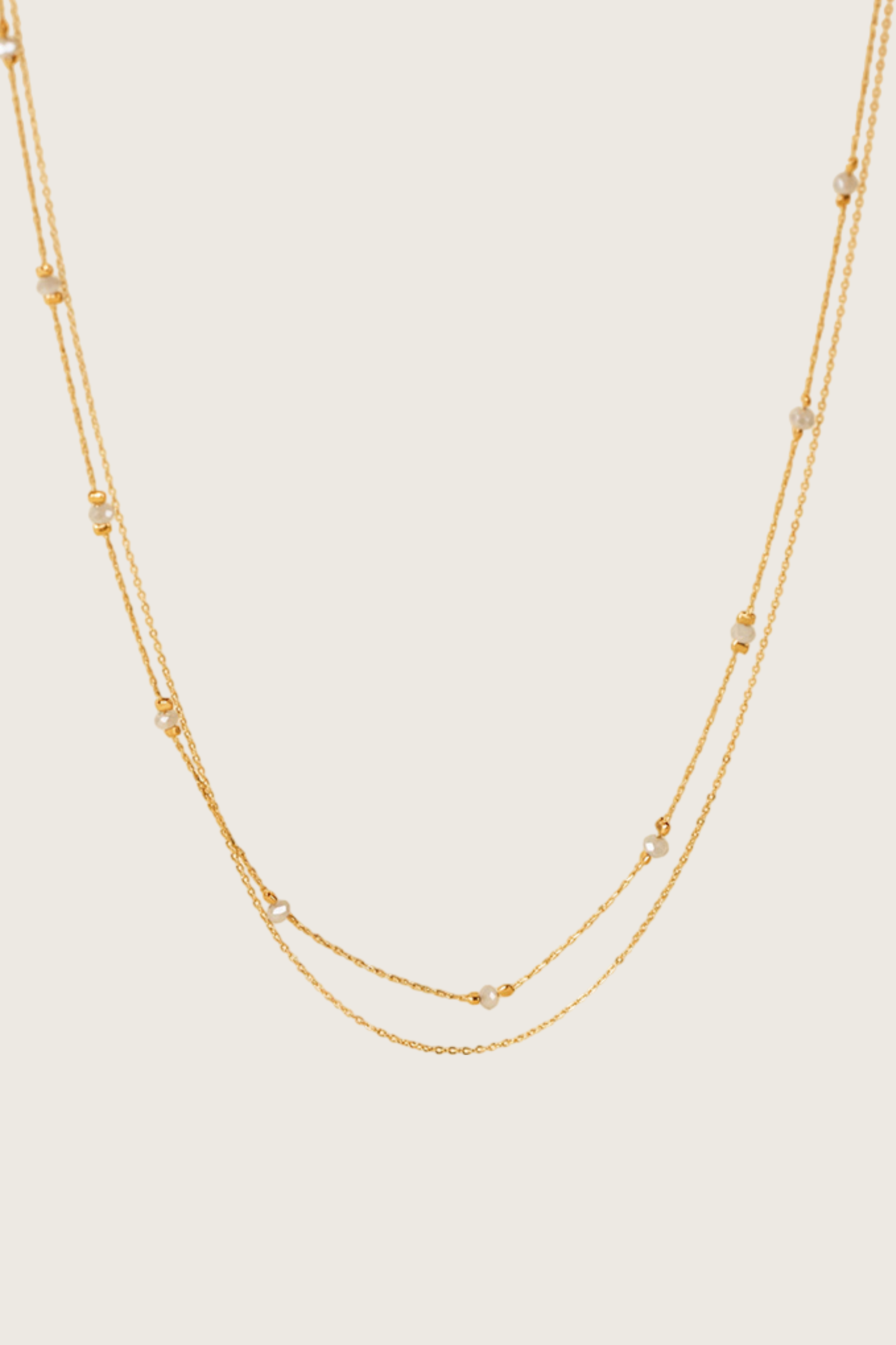 Posla 14K Gold Inlay Labradorite Necklace
