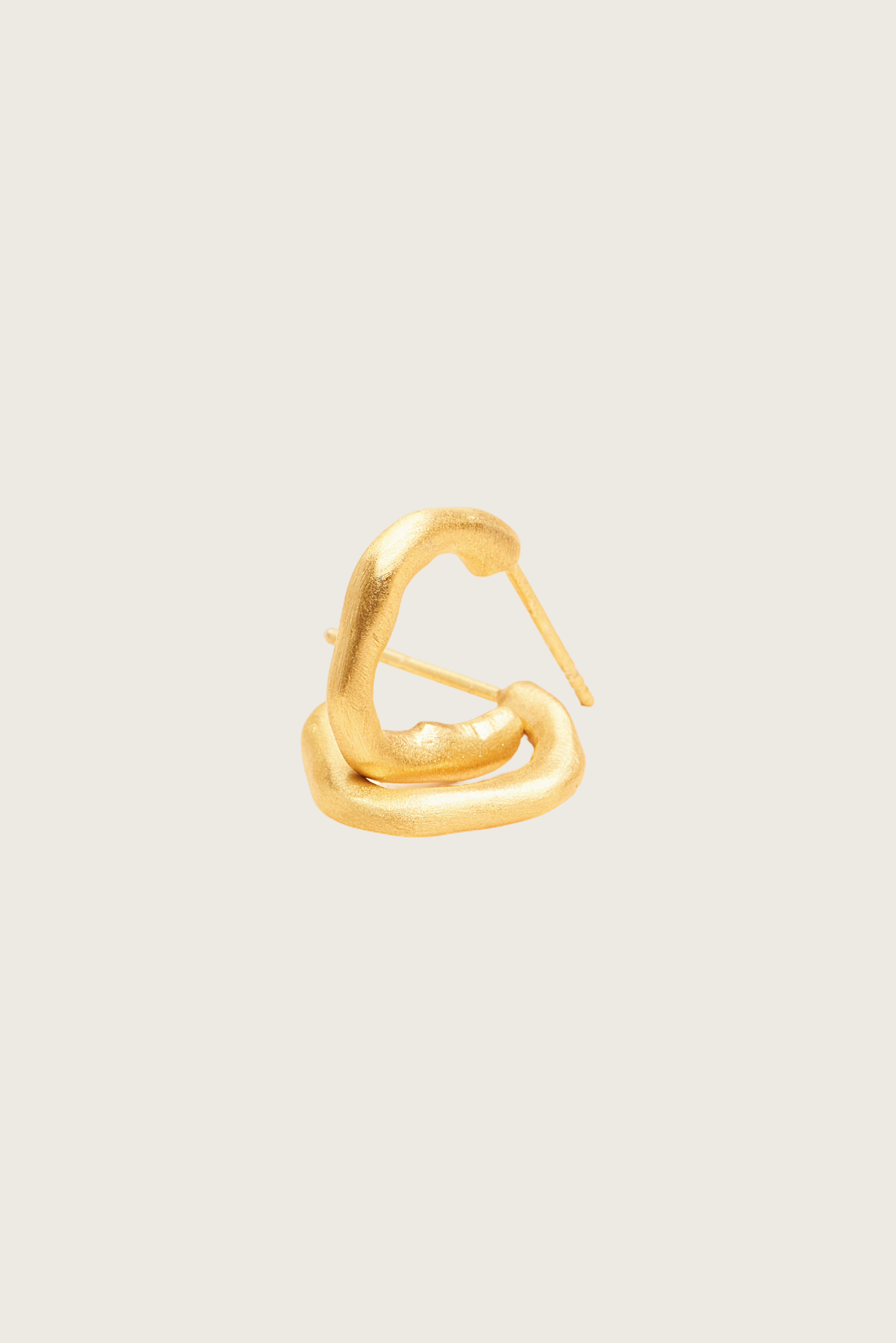 Rosia 18K Recycled Fine Gold Plated Earrings - 925 Silver Posts