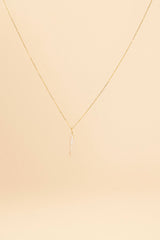 Collier en perles d'eau douce avec incrustation en or 14 carats Jaliti