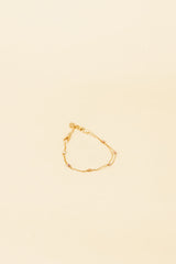 Posla 14K Gold Inlay Light Tri-Color Crystal Bracelet