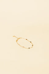 Posla 14K Gold Inlay Multi-Color Crystal Bracelet