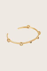 Ashni 18K Recycled Fine Gold Plated Bracelet, Citrine