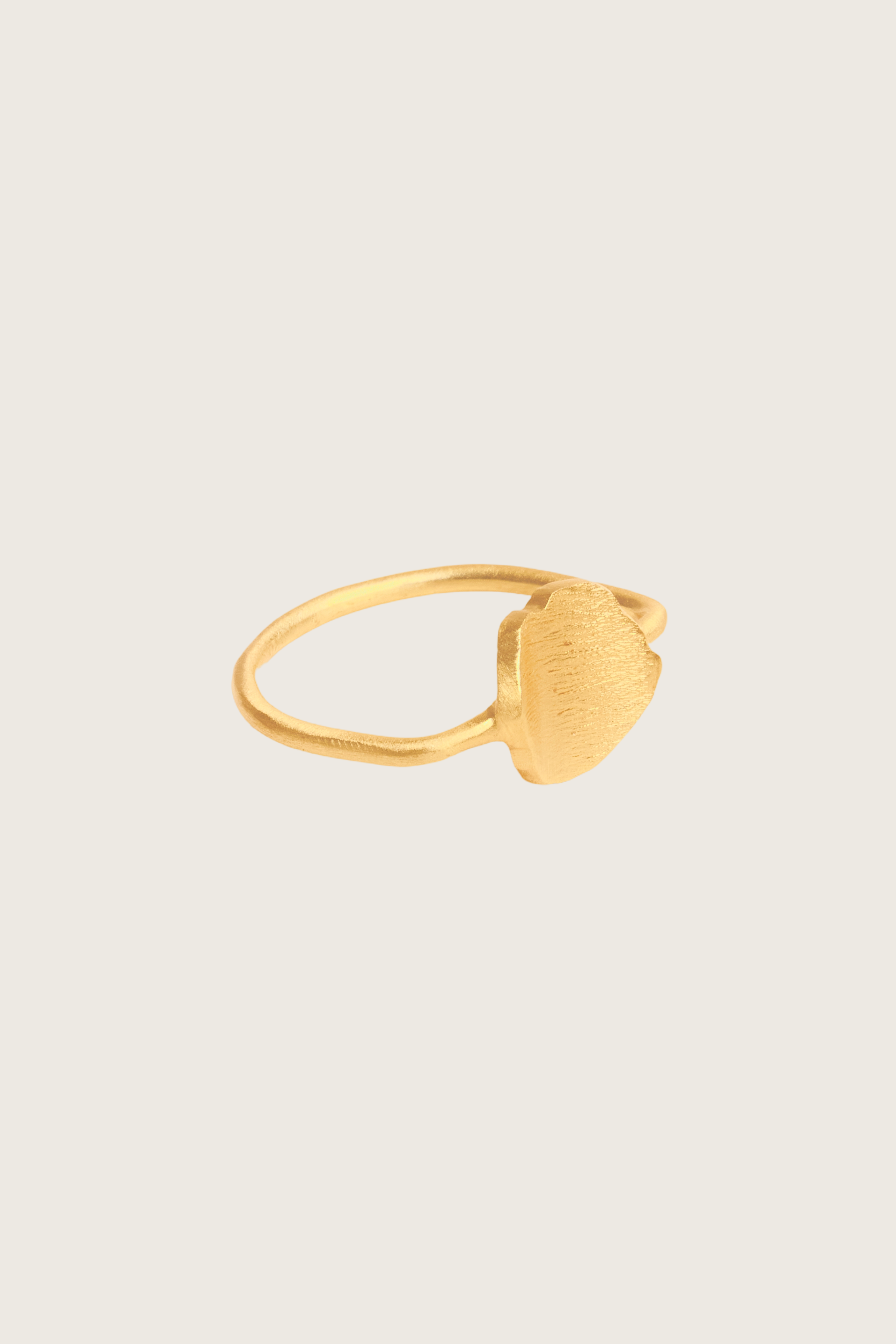Cereau 18K Recycled Fine Gold Plated Ring