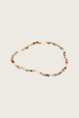 Bracelet Jaydu en cristal multicolore avec incrustation en or 14 carats