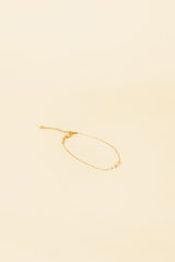 Jonit 14K Gold Inlay Light Tri-Color Bracelet